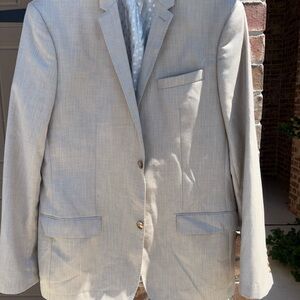 PEREY ELLIS Men's Classic BEIGE Blazer SIZE 44L